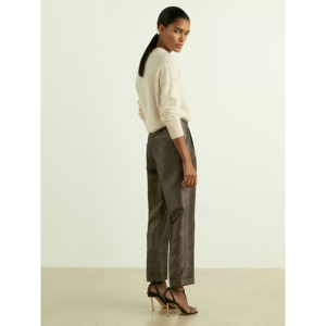 REISS SIENNA Sparkle Tapered Trousers